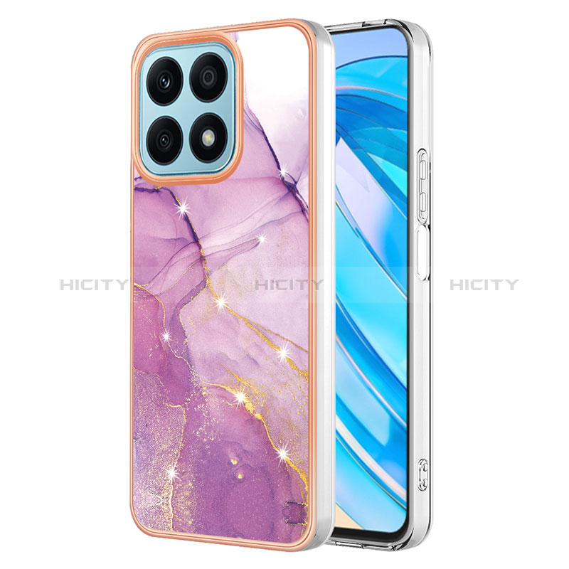 Custodia Silicone Gel Morbida Fantasia Modello Cover Y01B per Huawei Honor X8a 4G