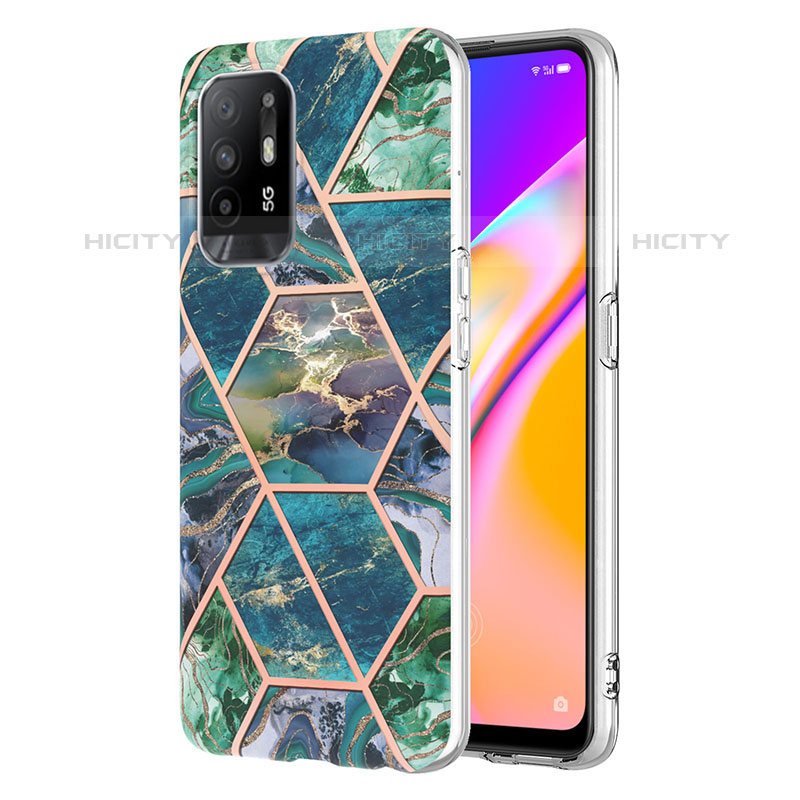 Custodia Silicone Gel Morbida Fantasia Modello Cover Y01B per Oppo F19 Pro+ Plus 5G