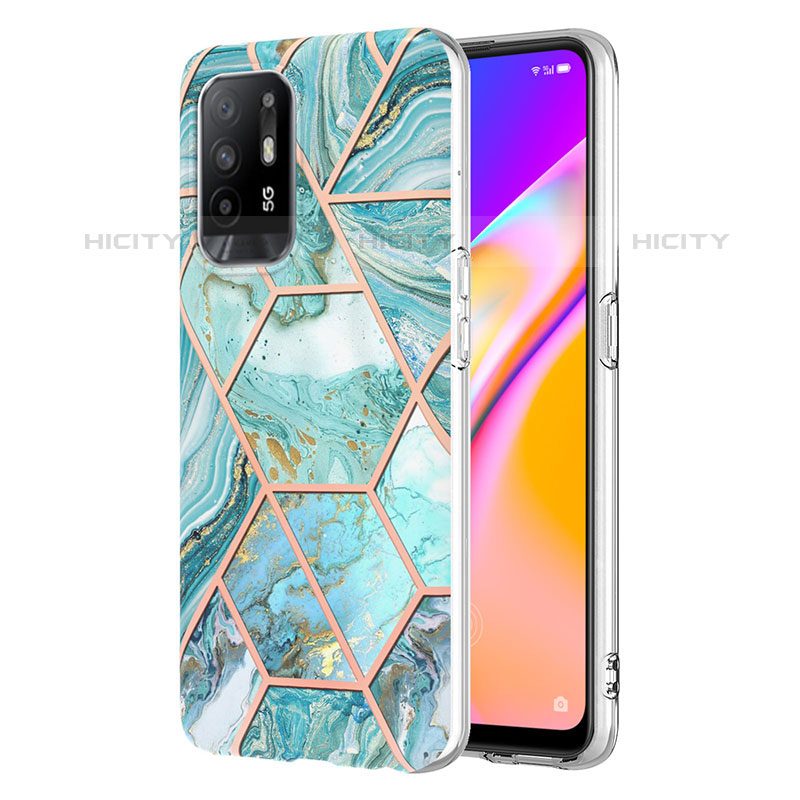 Custodia Silicone Gel Morbida Fantasia Modello Cover Y01B per Oppo F19 Pro+ Plus 5G