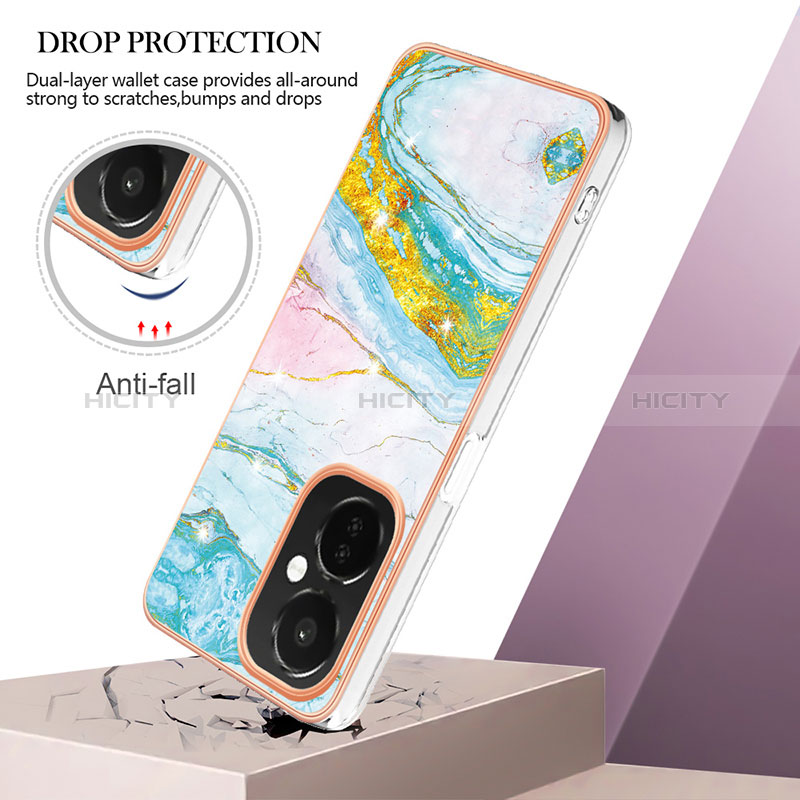 Custodia Silicone Gel Morbida Fantasia Modello Cover Y01B per Oppo K11x 5G