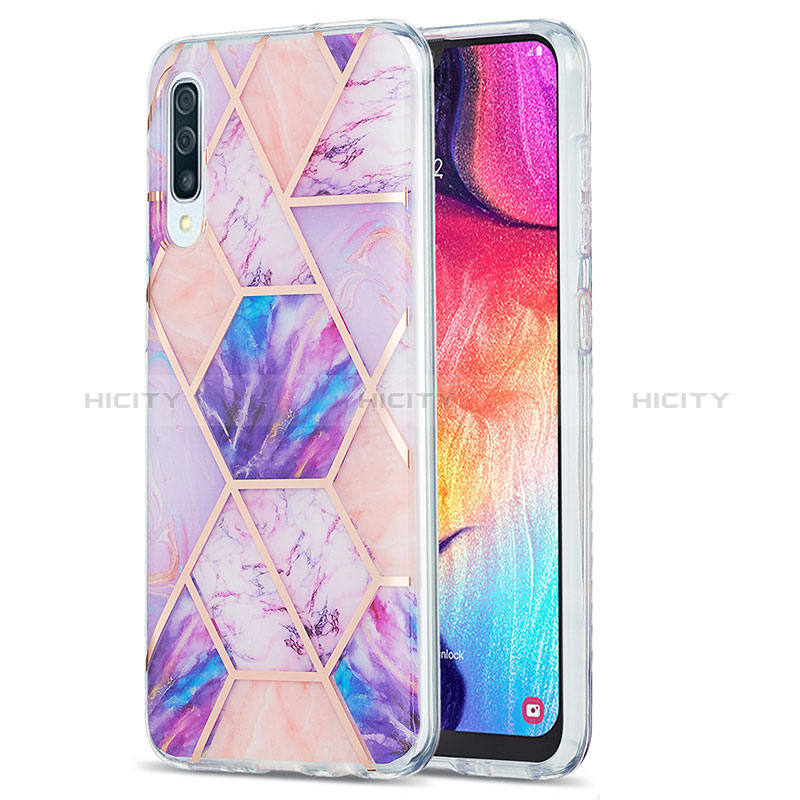 Custodia Silicone Gel Morbida Fantasia Modello Cover Y01B per Samsung Galaxy A30S