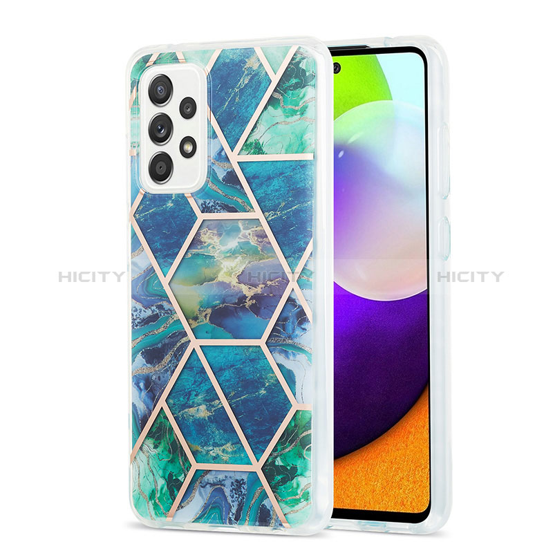 Custodia Silicone Gel Morbida Fantasia Modello Cover Y01B per Samsung Galaxy A52s 5G