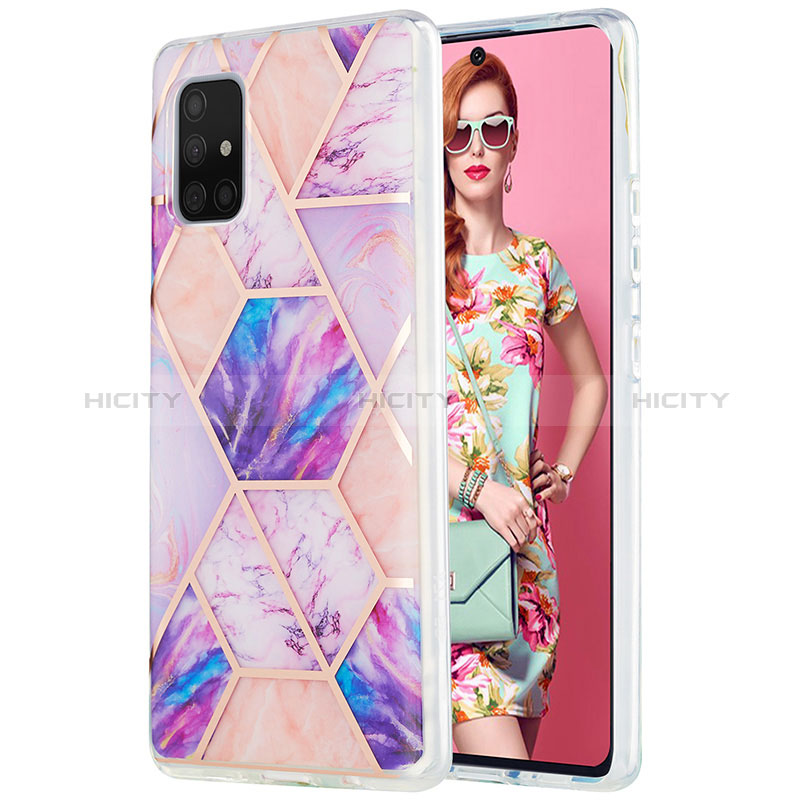 Custodia Silicone Gel Morbida Fantasia Modello Cover Y01B per Samsung Galaxy A71 5G