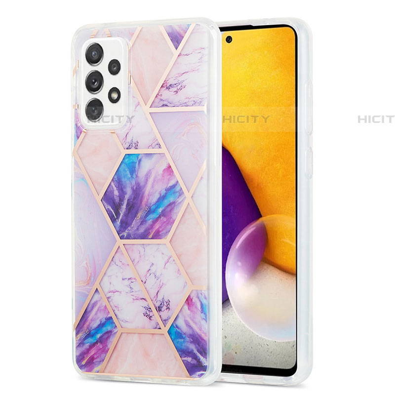 Custodia Silicone Gel Morbida Fantasia Modello Cover Y01B per Samsung Galaxy A72 5G