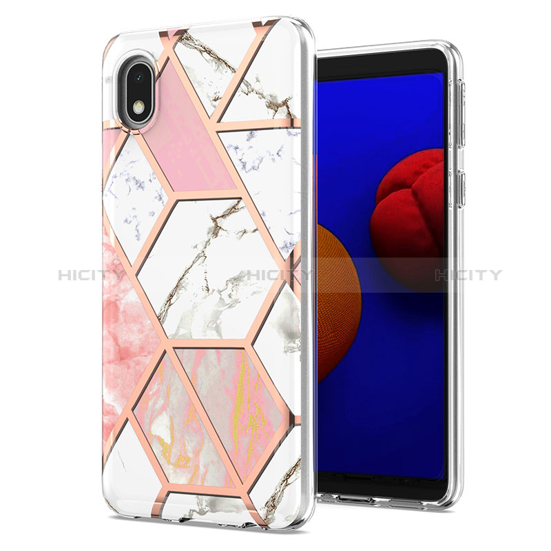 Custodia Silicone Gel Morbida Fantasia Modello Cover Y01B per Samsung Galaxy M01 Core