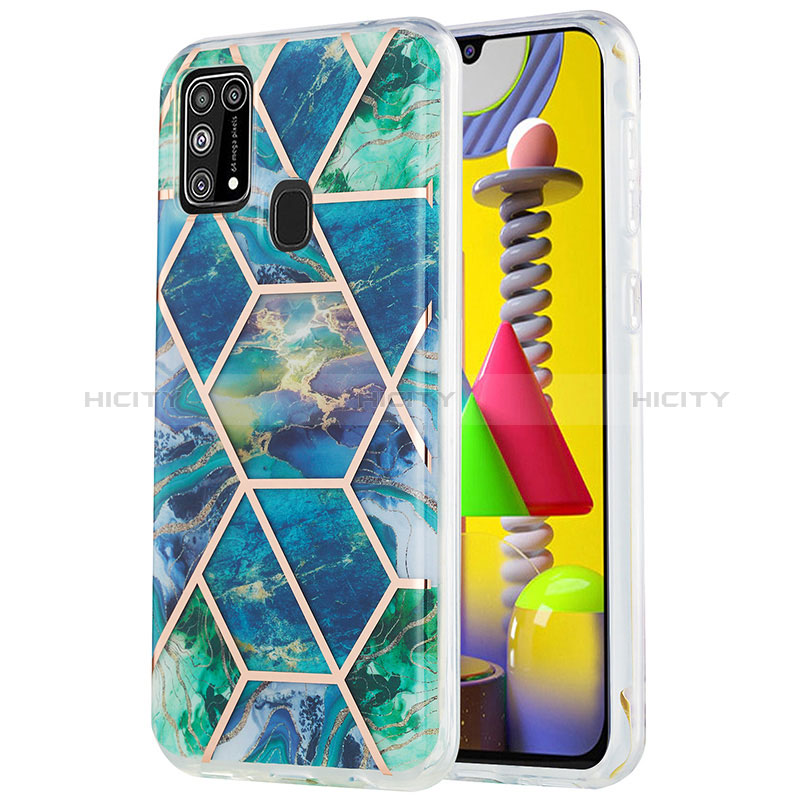 Custodia Silicone Gel Morbida Fantasia Modello Cover Y01B per Samsung Galaxy M21s