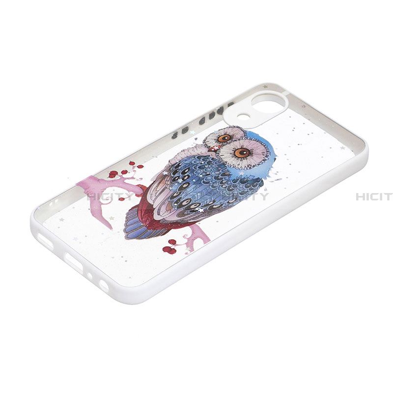 Custodia Silicone Gel Morbida Fantasia Modello Cover Y01X per Samsung Galaxy A03 Core Multicolore