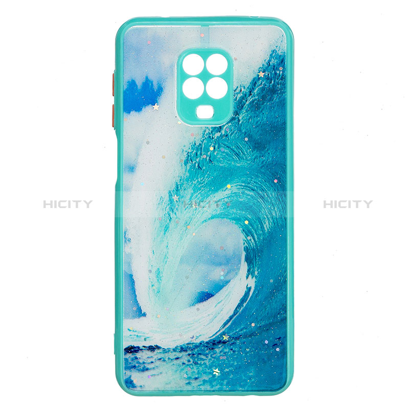 Custodia Silicone Gel Morbida Fantasia Modello Cover Y01X per Xiaomi Poco M2 Pro Verde