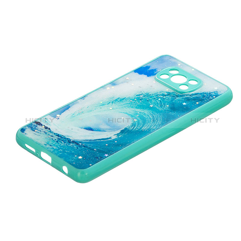 Custodia Silicone Gel Morbida Fantasia Modello Cover Y01X per Xiaomi Poco X3