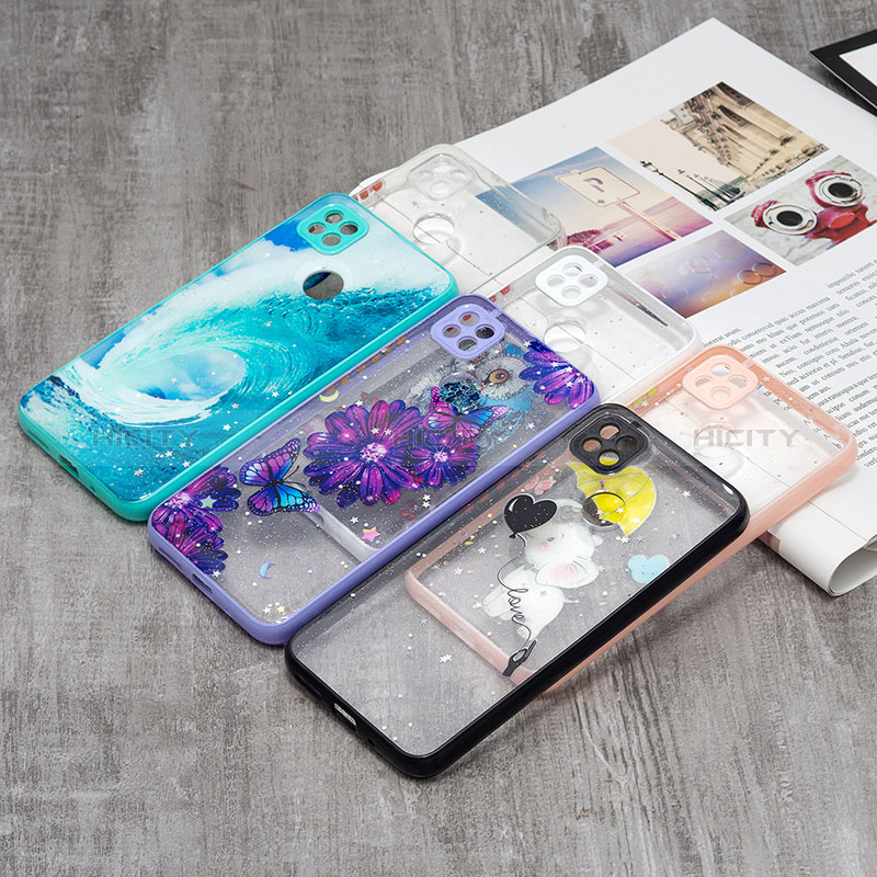 Custodia Silicone Gel Morbida Fantasia Modello Cover Y01X per Xiaomi Redmi 9C NFC