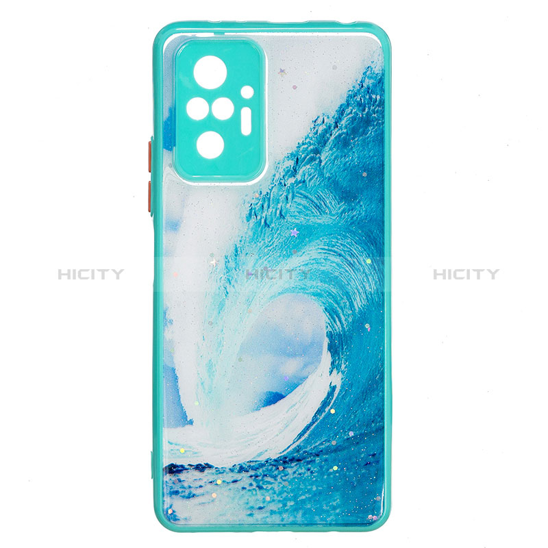 Custodia Silicone Gel Morbida Fantasia Modello Cover Y01X per Xiaomi Redmi Note 10 Pro 4G