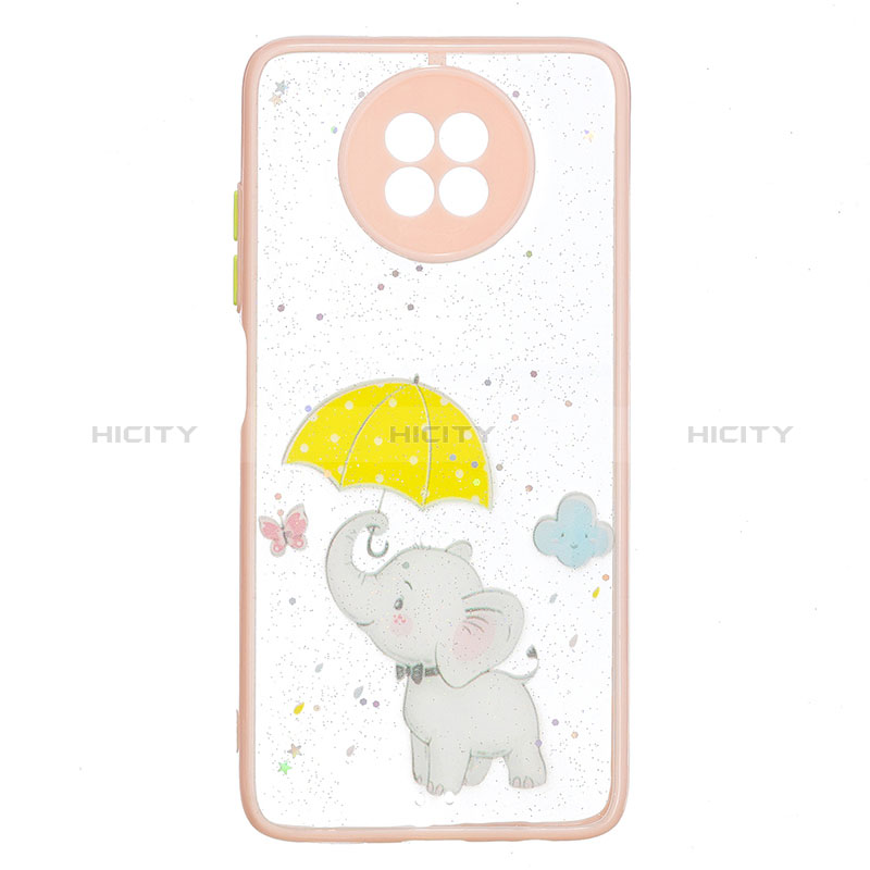 Custodia Silicone Gel Morbida Fantasia Modello Cover Y01X per Xiaomi Redmi Note 9 5G