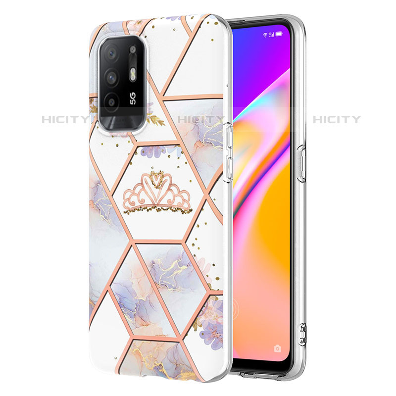 Custodia Silicone Gel Morbida Fantasia Modello Cover Y02B per Oppo A95 5G