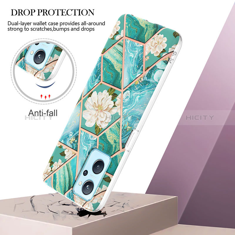 Custodia Silicone Gel Morbida Fantasia Modello Cover Y02B per Oppo A96 4G