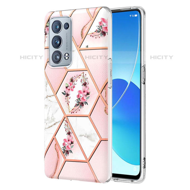 Custodia Silicone Gel Morbida Fantasia Modello Cover Y02B per Oppo Reno6 Pro 5G