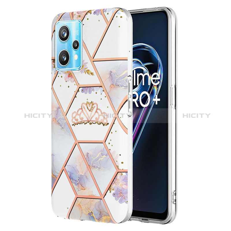 Custodia Silicone Gel Morbida Fantasia Modello Cover Y02B per Realme 9 Pro 5G