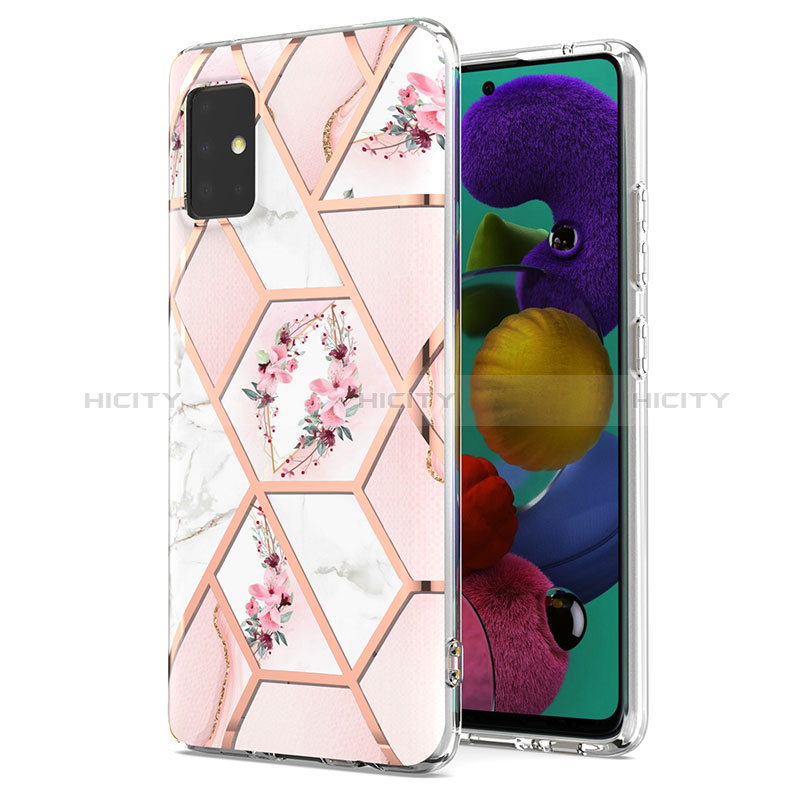 Custodia Silicone Gel Morbida Fantasia Modello Cover Y02B per Samsung Galaxy A51 5G