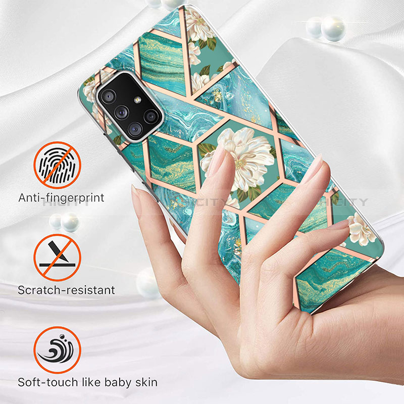 Custodia Silicone Gel Morbida Fantasia Modello Cover Y02B per Samsung Galaxy A71 5G