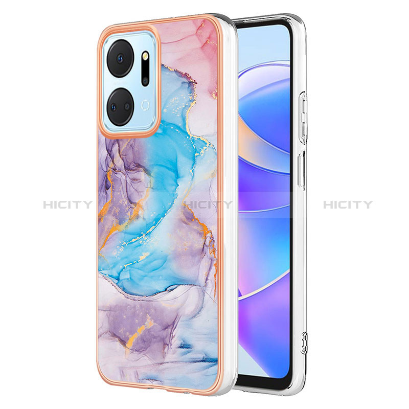 Custodia Silicone Gel Morbida Fantasia Modello Cover Y03B per Huawei Honor X7a