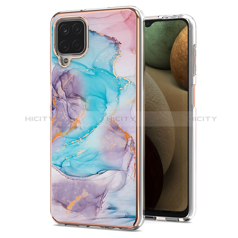 Custodia Silicone Gel Morbida Fantasia Modello Cover Y03B per Samsung Galaxy A12