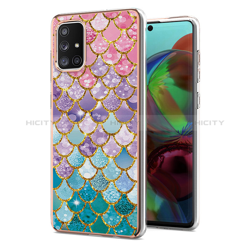 Custodia Silicone Gel Morbida Fantasia Modello Cover Y03B per Samsung Galaxy A71 4G A715