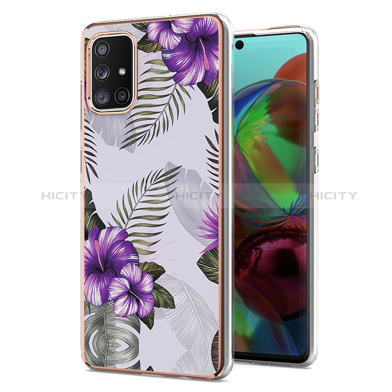 Custodia Silicone Gel Morbida Fantasia Modello Cover Y03B per Samsung Galaxy A71 4G A715