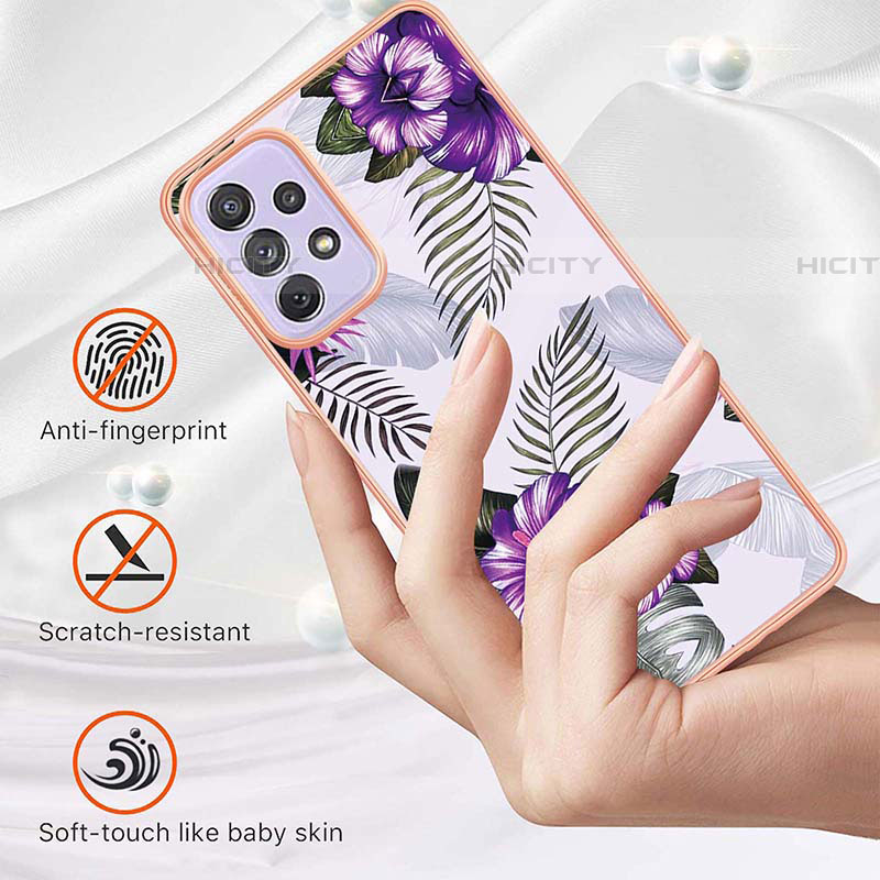 Custodia Silicone Gel Morbida Fantasia Modello Cover Y03B per Samsung Galaxy A73 5G