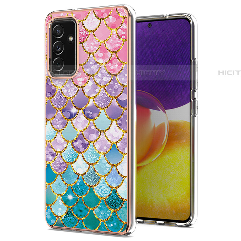 Custodia Silicone Gel Morbida Fantasia Modello Cover Y03B per Samsung Galaxy F34 5G Colorato