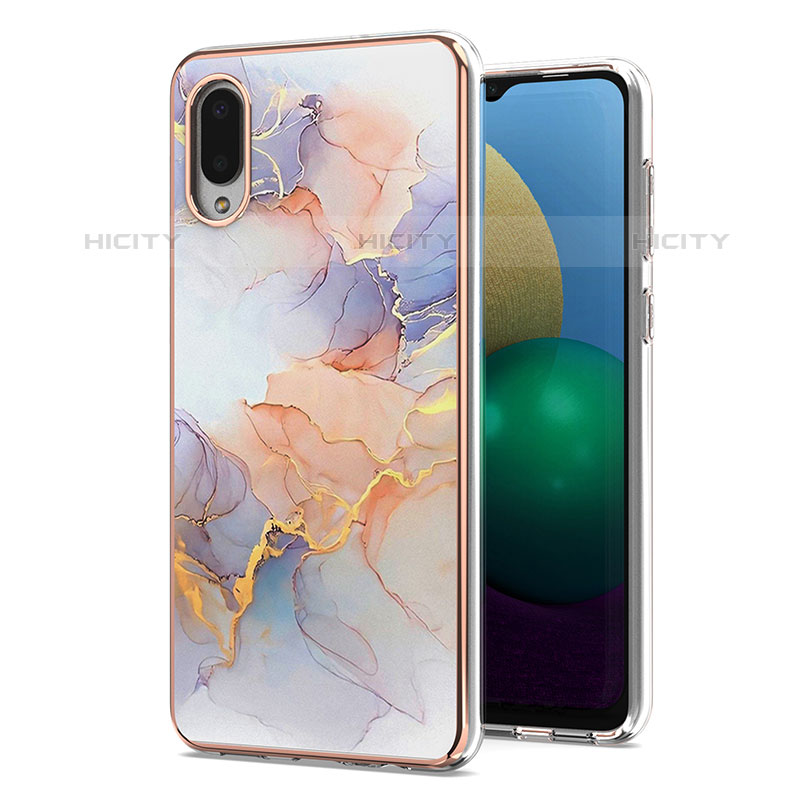 Custodia Silicone Gel Morbida Fantasia Modello Cover Y03B per Samsung Galaxy M02