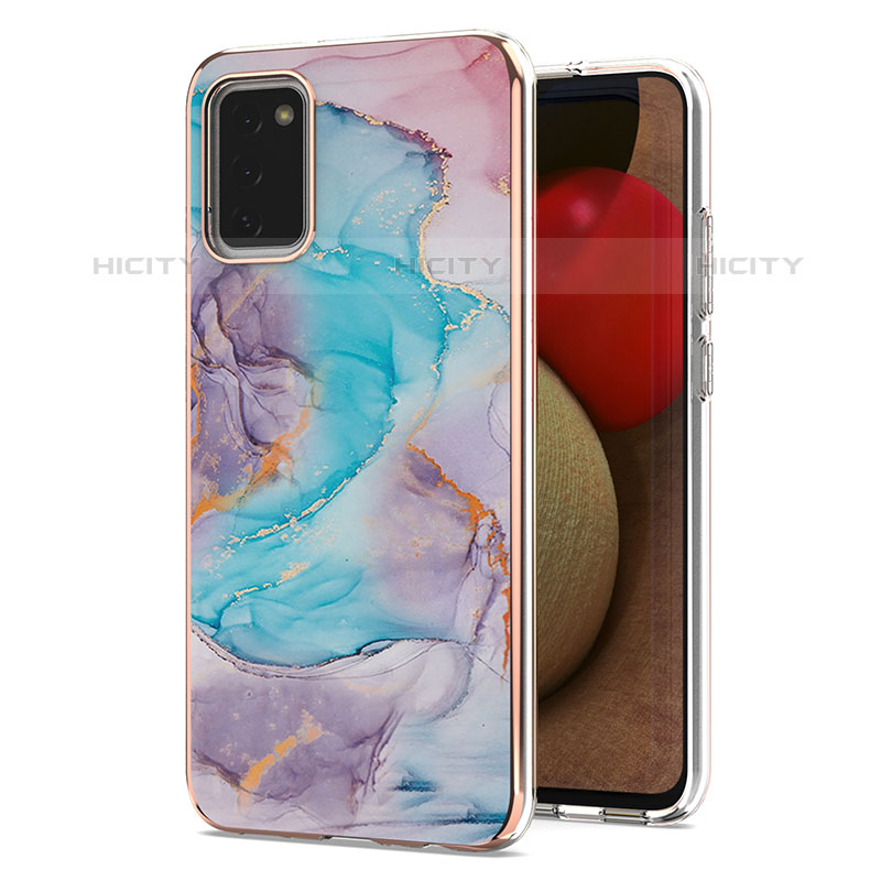 Custodia Silicone Gel Morbida Fantasia Modello Cover Y03B per Samsung Galaxy M02s