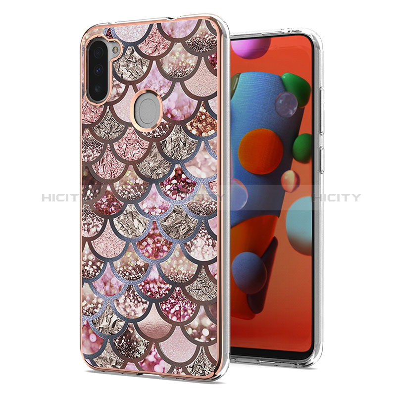 Custodia Silicone Gel Morbida Fantasia Modello Cover Y03B per Samsung Galaxy M11