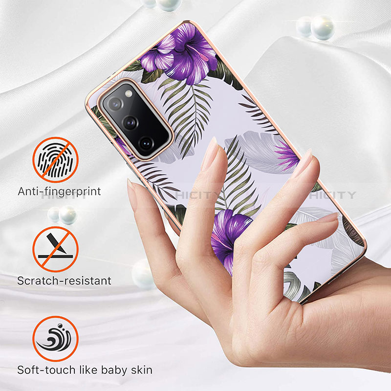 Custodia Silicone Gel Morbida Fantasia Modello Cover Y03B per Samsung Galaxy S20 FE 4G