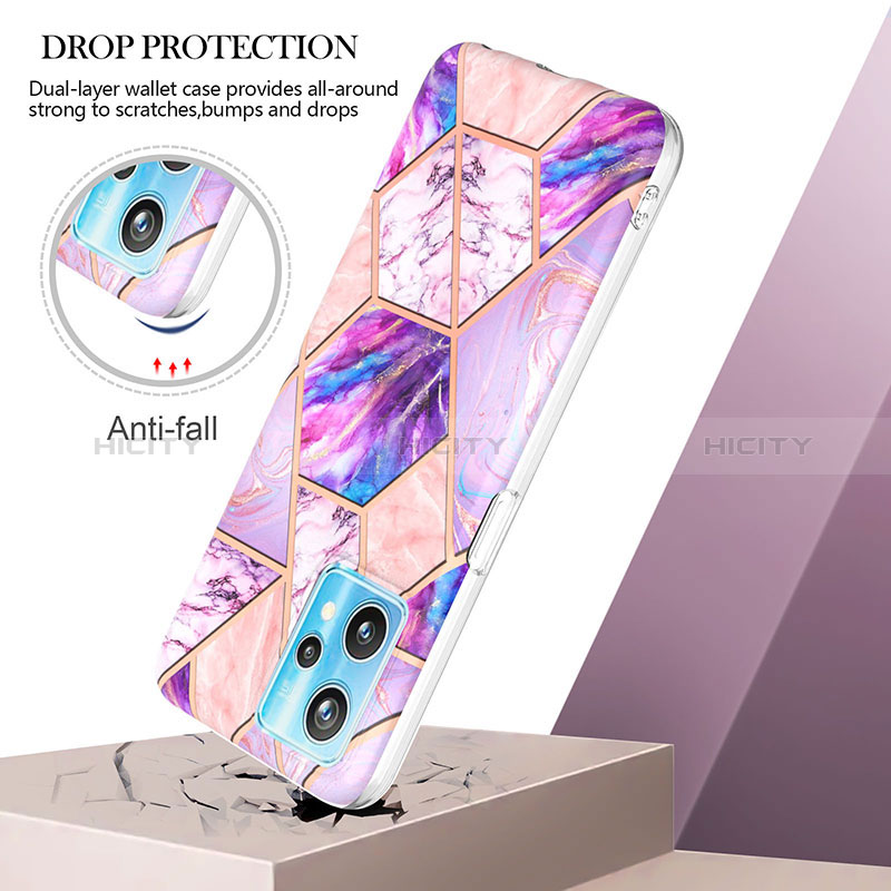 Custodia Silicone Gel Morbida Fantasia Modello Cover Y04B per Realme 9 Pro 5G