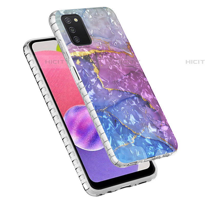 Custodia Silicone Gel Morbida Fantasia Modello Cover Y04B per Samsung Galaxy A03s