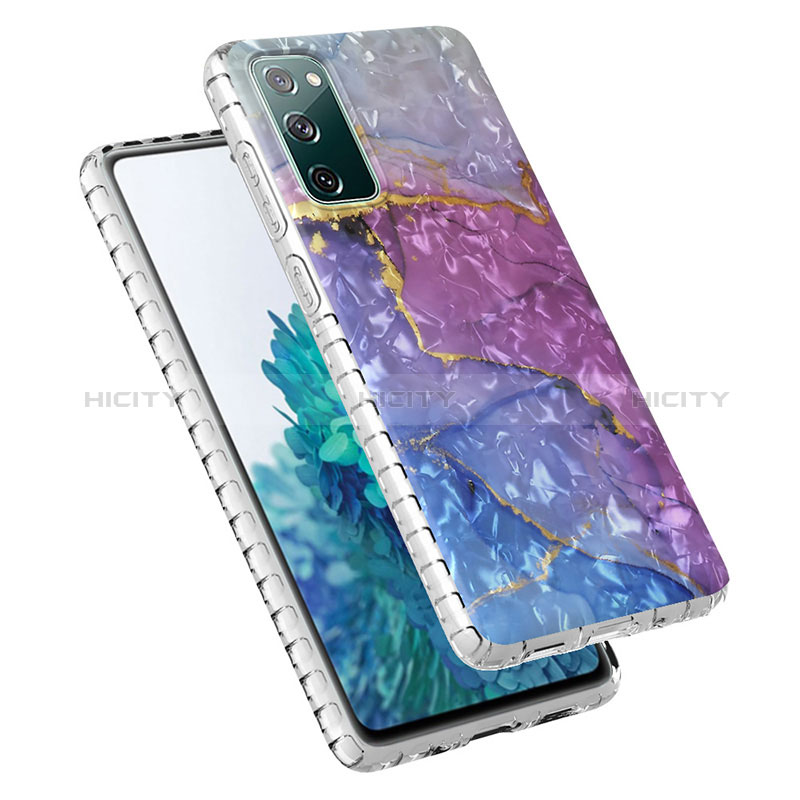 Custodia Silicone Gel Morbida Fantasia Modello Cover Y04B per Samsung Galaxy S20 FE 4G