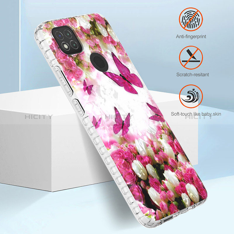 Custodia Silicone Gel Morbida Fantasia Modello Cover Y04B per Xiaomi POCO C31