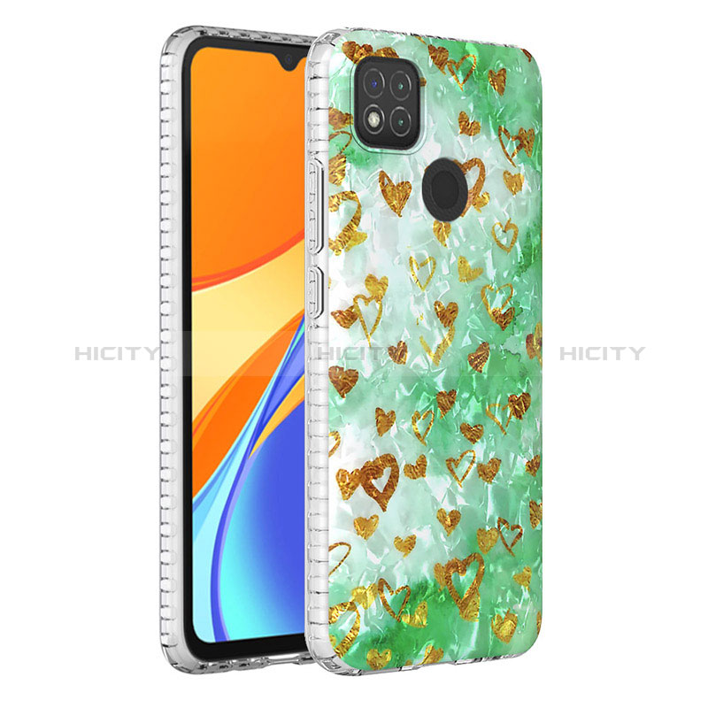 Custodia Silicone Gel Morbida Fantasia Modello Cover Y04B per Xiaomi Redmi 9 Activ