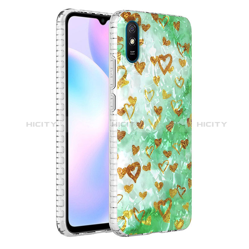 Custodia Silicone Gel Morbida Fantasia Modello Cover Y04B per Xiaomi Redmi 9A