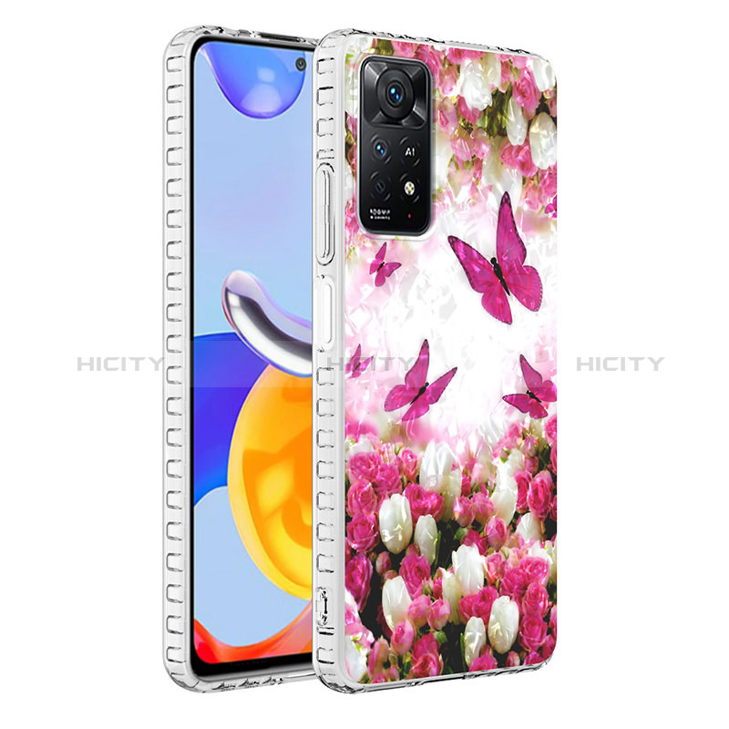 Custodia Silicone Gel Morbida Fantasia Modello Cover Y04B per Xiaomi Redmi Note 11 Pro 4G