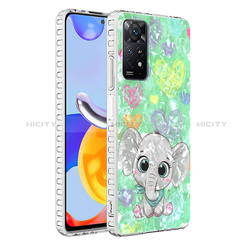 Custodia Silicone Gel Morbida Fantasia Modello Cover Y04B per Xiaomi Redmi Note 11 Pro 5G