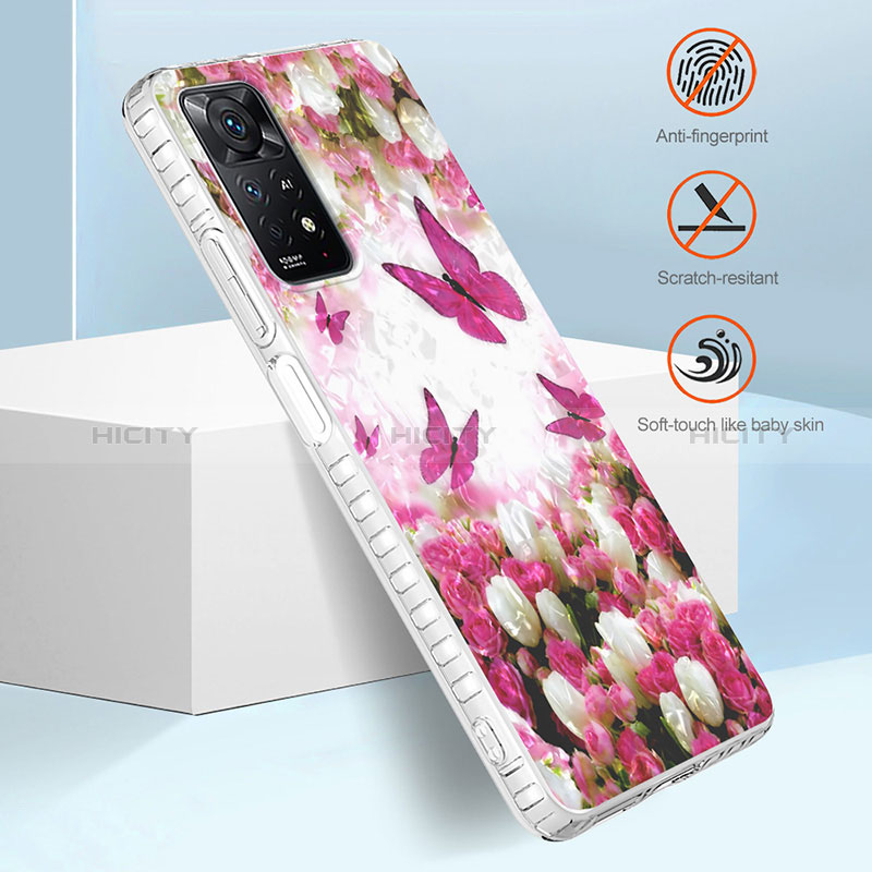 Custodia Silicone Gel Morbida Fantasia Modello Cover Y04B per Xiaomi Redmi Note 12 Pro 4G