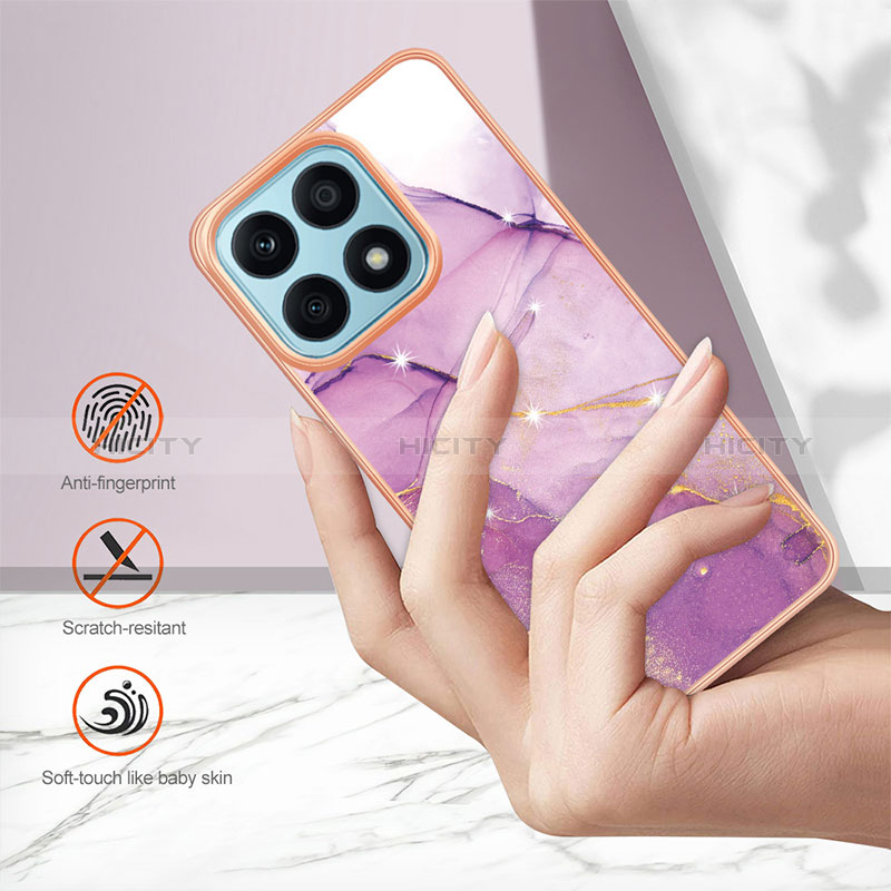 Custodia Silicone Gel Morbida Fantasia Modello Cover Y05B per Huawei Honor X8a 4G