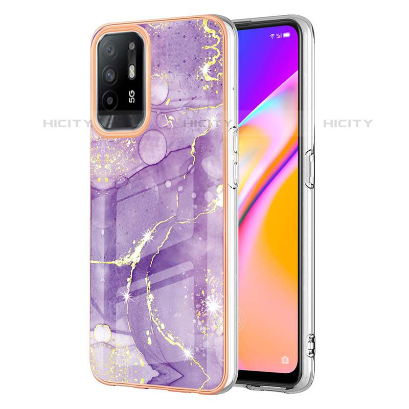 Custodia Silicone Gel Morbida Fantasia Modello Cover Y05B per Oppo F19 Pro+ Plus 5G