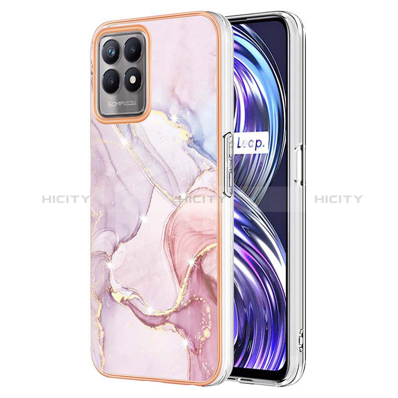 Custodia Silicone Gel Morbida Fantasia Modello Cover Y05B per Realme 8i