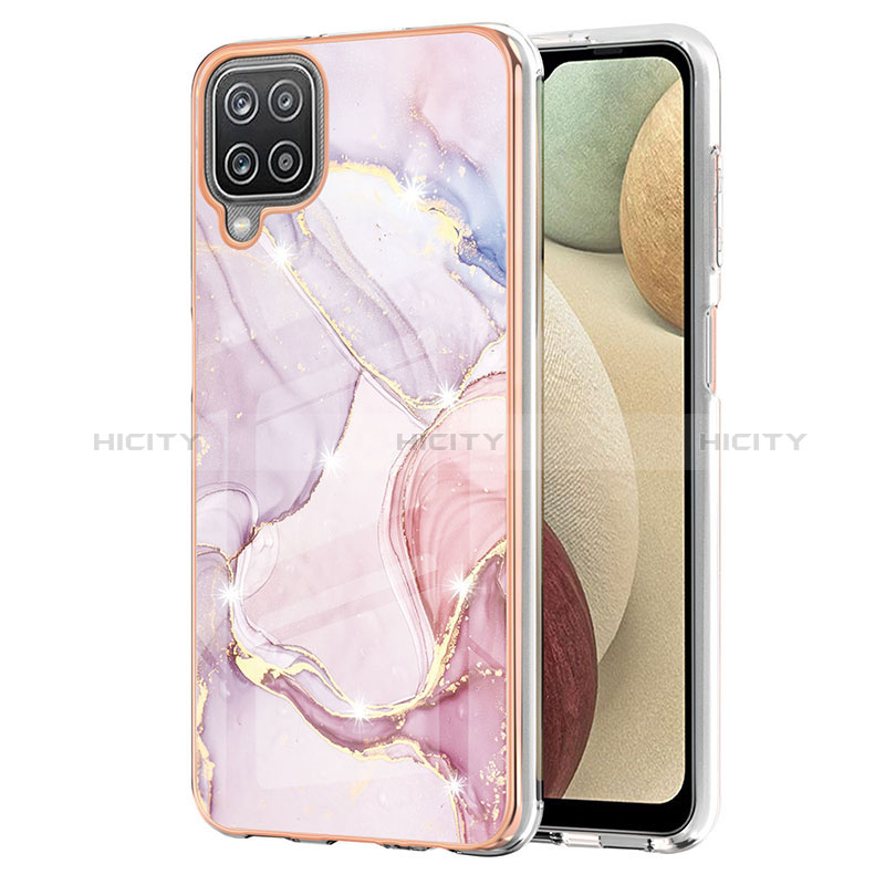 Custodia Silicone Gel Morbida Fantasia Modello Cover Y05B per Samsung Galaxy A12