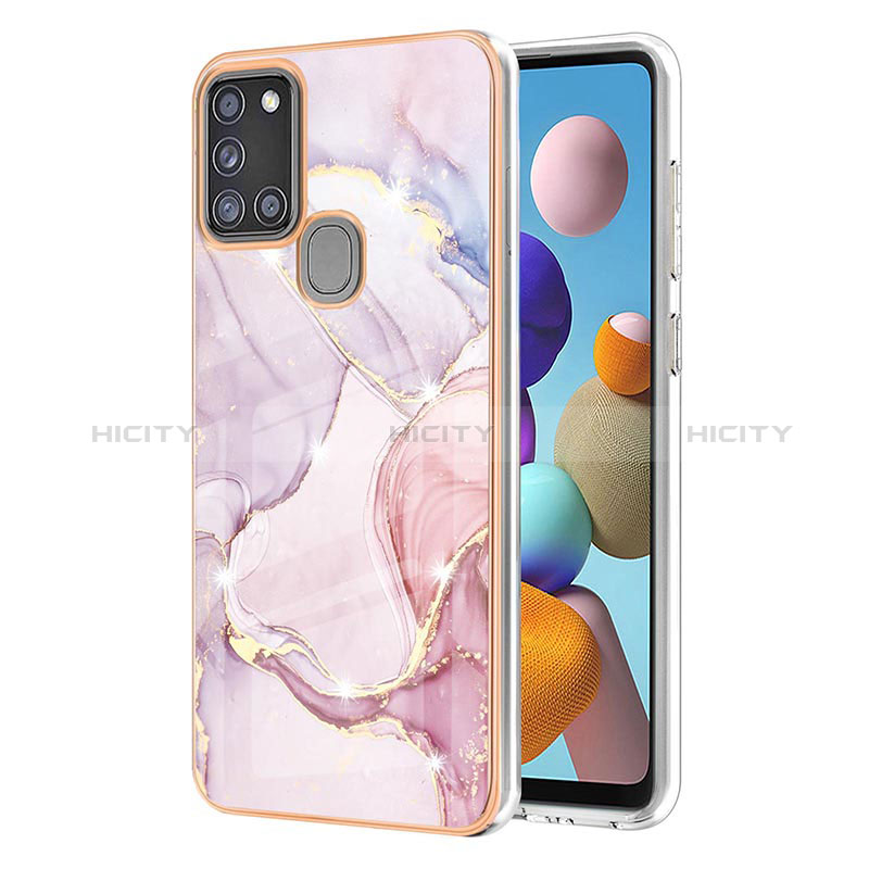 Custodia Silicone Gel Morbida Fantasia Modello Cover Y05B per Samsung Galaxy A21s