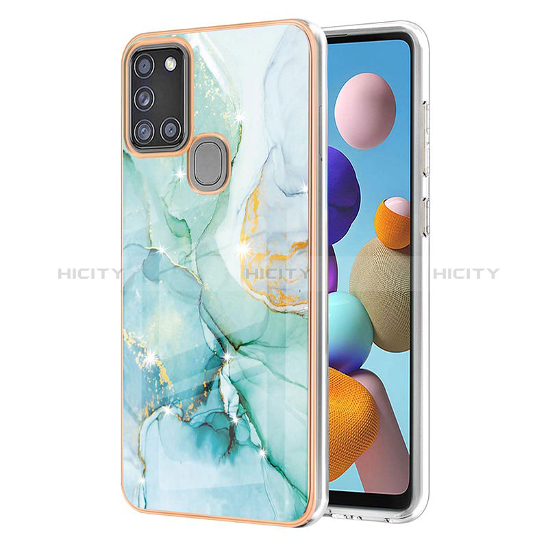 Custodia Silicone Gel Morbida Fantasia Modello Cover Y05B per Samsung Galaxy A21s