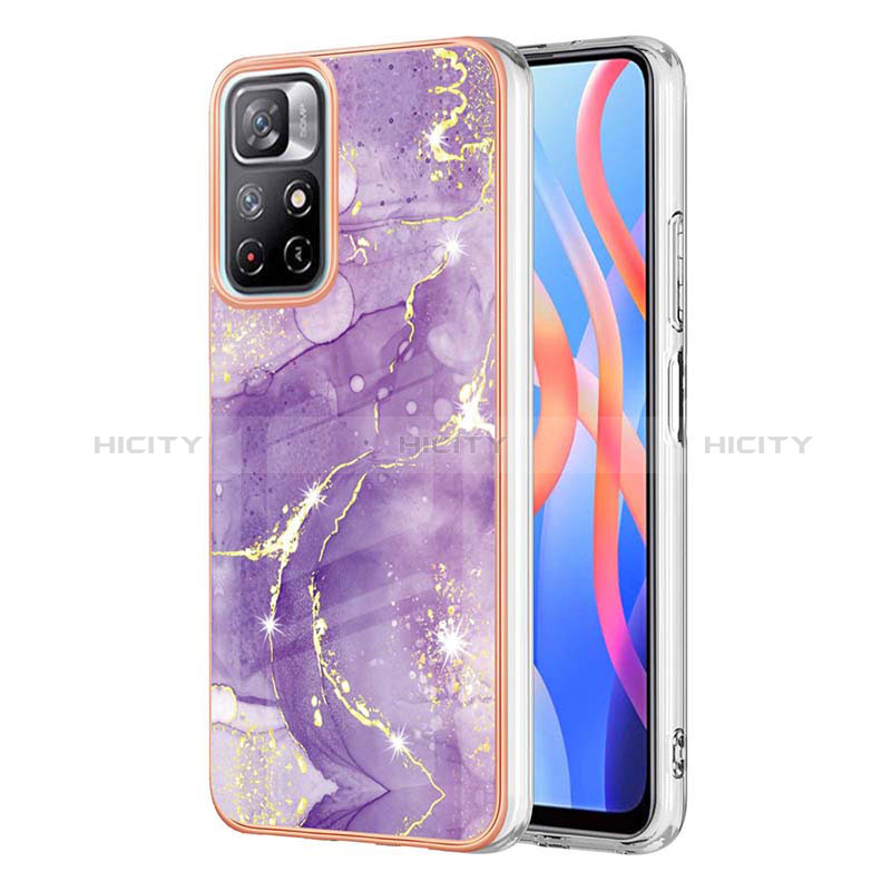 Custodia Silicone Gel Morbida Fantasia Modello Cover Y05B per Xiaomi Poco M4 Pro 5G