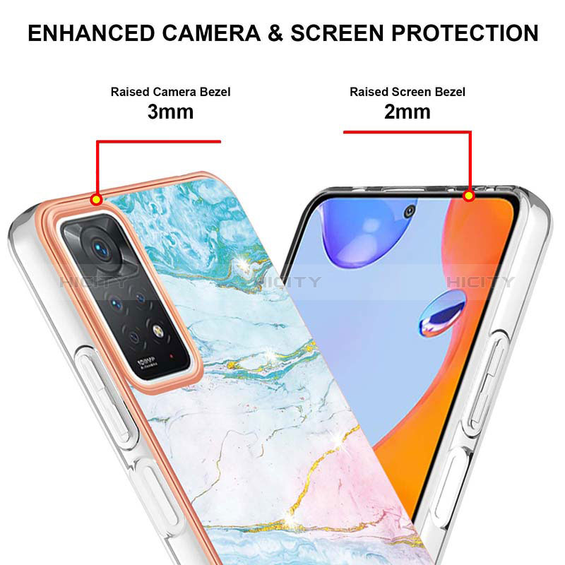 Custodia Silicone Gel Morbida Fantasia Modello Cover Y05B per Xiaomi Redmi Note 11 Pro 4G