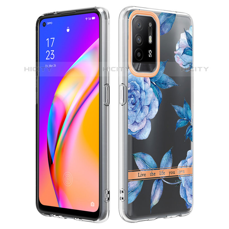 Custodia Silicone Gel Morbida Fantasia Modello Cover Y06B per Oppo F19 Pro+ Plus 5G